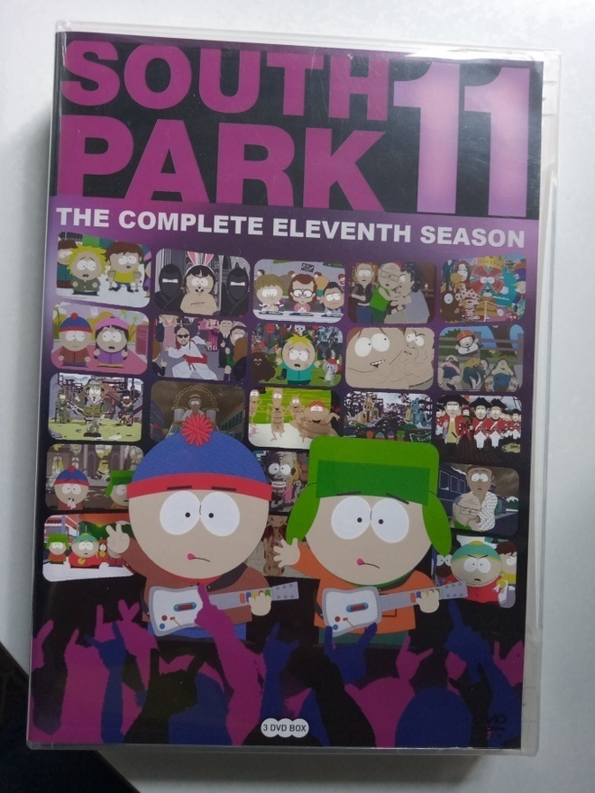 3DVD SOUTH PARK Kausi 11 ( Sis.postikulut )