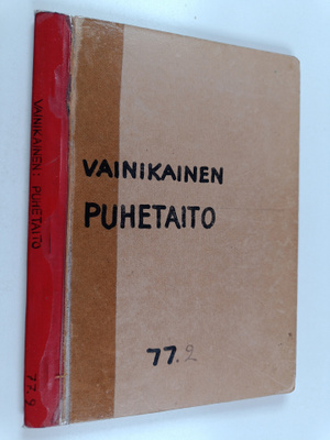 Veikko Vainikainen : Puhetaito