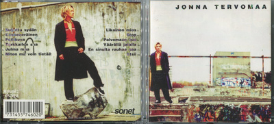 JONNA TERVOMAA . CD-LEVY . JONNA TERVOMAA