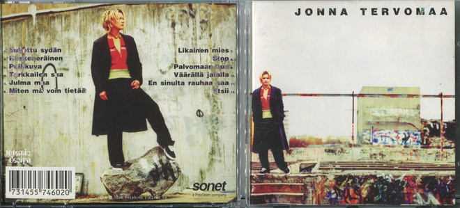JONNA TERVOMAA . CD-LEVY . JONNA TERVOMAA