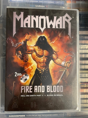 MANOWAR - Fire And Blood 2-DVD