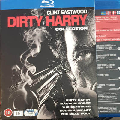 Dirty Harry Collection -Blu-Ray.sliparilla