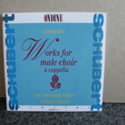 Schubert:Works for male choir-Länsiö cd - pikkukuva 1