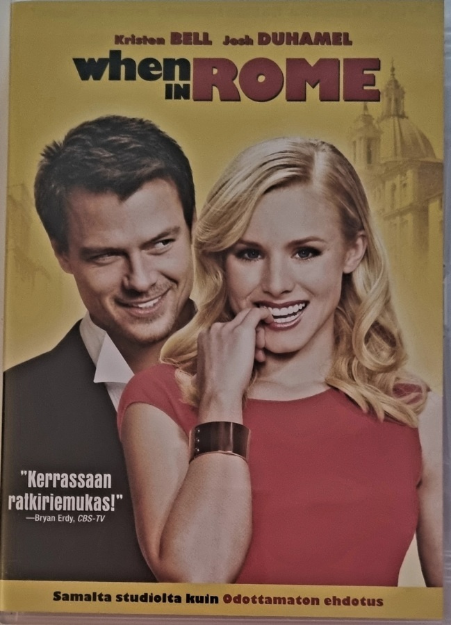 WHEN IN ROME DVD