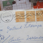 3 kpl 0,15 p merkit kuorella Saksaa 1966 - pikkukuva 2