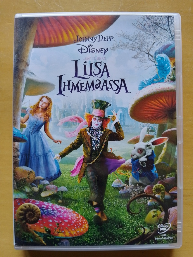 Liisa ihmemaassa DVD