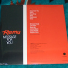 REMU ~ Message For You ~ LP *UUSI* Red vinyl - Hurriganes - pikkukuva 2