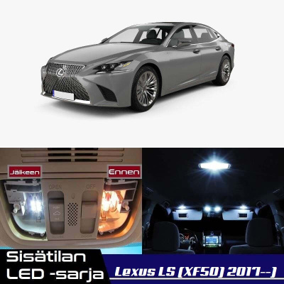 Lexus LS (XF50) Sisätilan LED-sarja 22-osainen