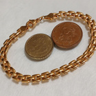Gold plated Basket Weave Bracelet - pikkukuva 5