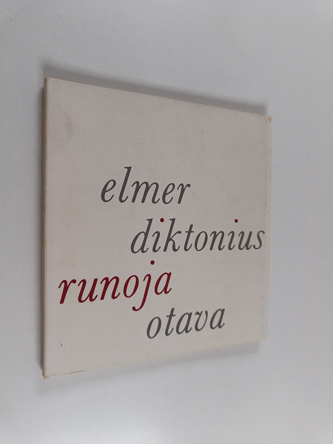Elmer Diktonius : Runoja