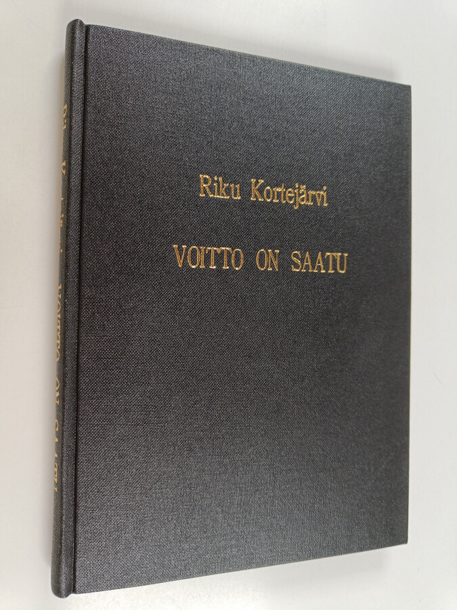 Riku Kortejärvi : Valitut runot 2 ajalta 21.11.1999-23.08...