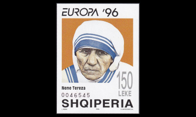 Albania 2589BL107 ** Europa kuuluisia naisia (1996)