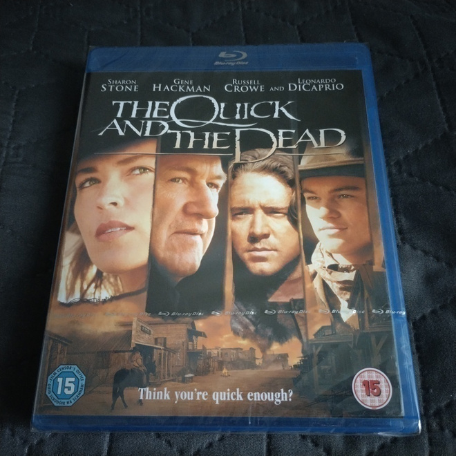 Nopeat ja kuolleet (1995) Blu-ray **muoveissa**