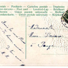 ANTIIKKIKORTTI / Sireenin oksat, kultainen maljakko. 1900-l. - pikkukuva 3