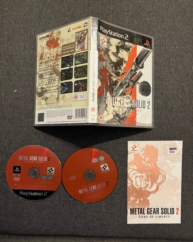 Metal Gear Solid 2 - Sons Of Liberty PS2