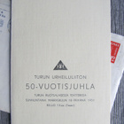 TURUN URHEILULIITTO.....50-vuotisjuhla, kutsu v. 1951. - pikkukuva 2
