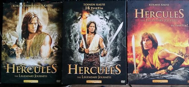 Hercules kaudet 1-3  -DVD