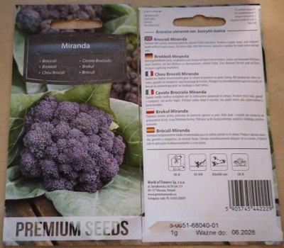 Parsakaali "Miranda" - siemenet #
