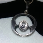 Vintage desing, Karl Laine, finnefeeling, hopea riipus - pikkukuva 3