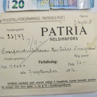 Firmakuori Vakuutusyhtiö Patria Helsinki / Jyväskylä 1916 - pikkukuva 1