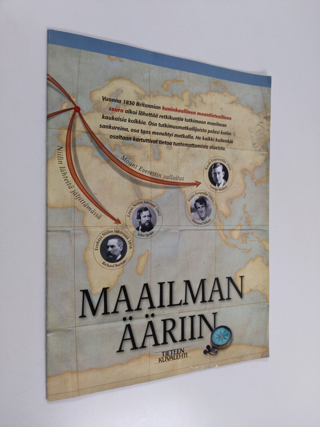 Stine Overbye : Maailman ääriin - Tieteen kuvalehti : liite