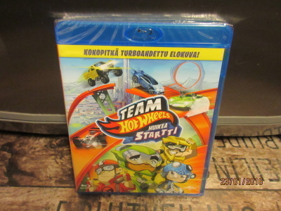 Team Hot Wheels - Huikea Startti (Blu-ray) *UUSI*