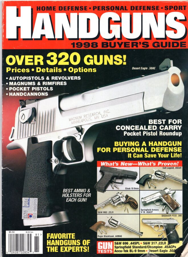 HANDGUNS 1998  BUYER'S GUIDE