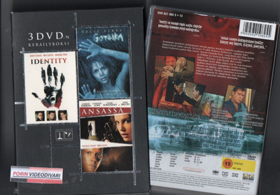 ansassa / gothika / identity (55 230) k -FI- DVD (3kot+p) (3
