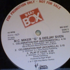 M.C.MIKER G & DEEJAY SVEEN :: CELEBRATION RAP :: VINYYLI 12" - pikkukuva 3