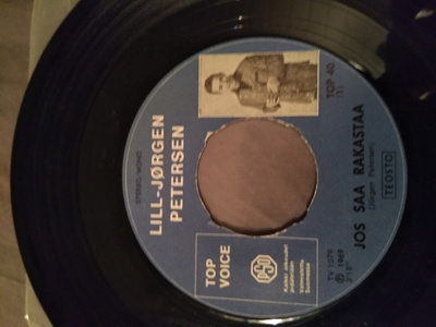 Lill -Jorgen Petersen - Jos saa rakastaa 7"