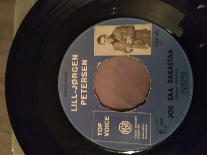 Lill -Jorgen Petersen - Jos saa rakastaa 7"