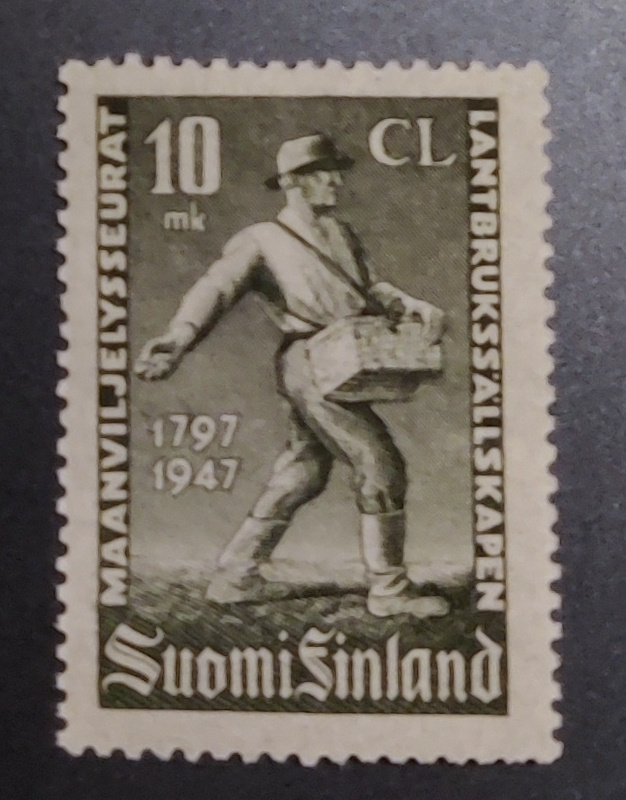 1947 Maanviljelysseurat 10 mk **