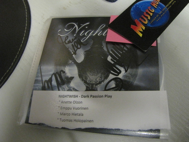 NIGHTWISH - DARK PASSION PLAY CD SLEEVE ANETTEN + 3 NIMMARIT