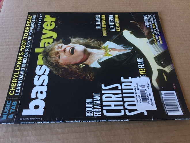 BASS PLAYER MAGAZINE 11/2015 HYVÄ