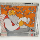 Iittala lasikortti Joulupukki, Pekka Vuori - pikkukuva 1
