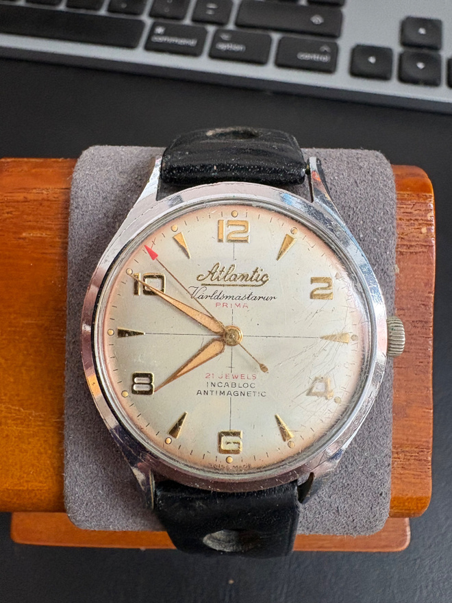 Atlantic Worldmaster Prima 21 jewels – Incabloc – Swiss