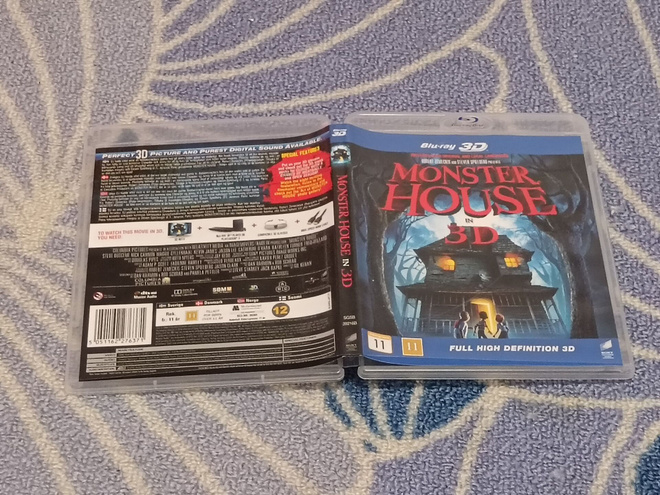 Monster House 3D Blu Ray