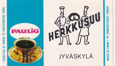 Jyväskylä. Herkkusuu, Paulig   b581