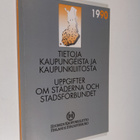 Tietoja kaupungeista ja kaupunkiliitosta =Uppgifter om st... - pikkukuva 1