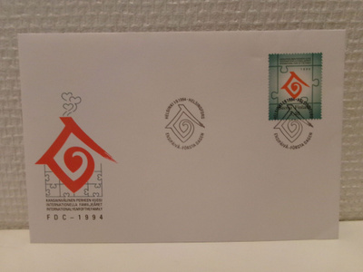 FDC- ensipäiväkuori - Kansainvälinen perheen vuosi - 1994