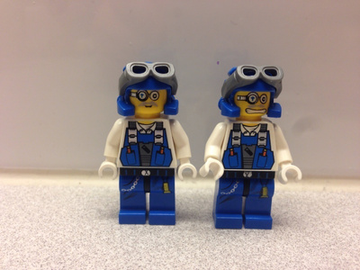 [ LEGO Minifig ] Power Miners - Brains Goggles (pm013)