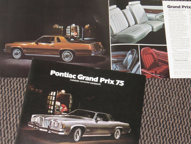 1975 Pontiac Grand Prix esite - KUIN UUSI