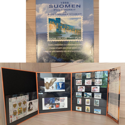 Suomen postimerkit ja postimerkkivihkot 1998–2007 – täydelli
