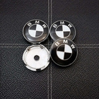 BMW vannekeskiöt – Musta-Valko – 60mm (4kpl sarj - pikkukuva 1