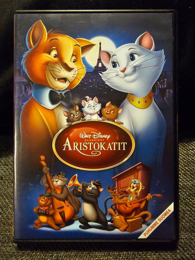 Aristokatit (DVD) Walt Disney 20. klassikko