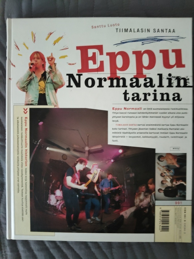 Santtu Luoto: Tiimalasin santaa - Eppu Normaalin tarina