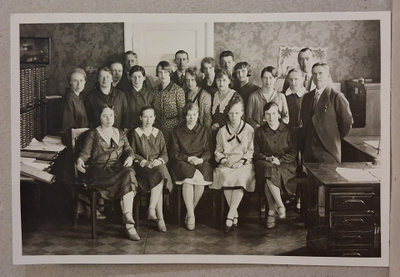 Oulu: Opettajia ryhmäkuva 1930 * (1359)