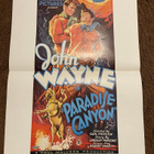 Vanha elokuvajuliste: Paradise Canyon (John Wayne) - pikkukuva 1
