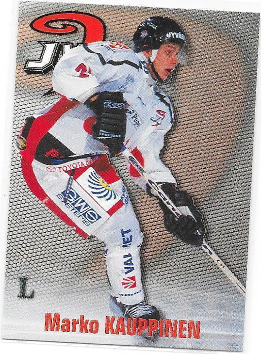 1998-99 CardSet #128 Marko Kauppinen JYP
