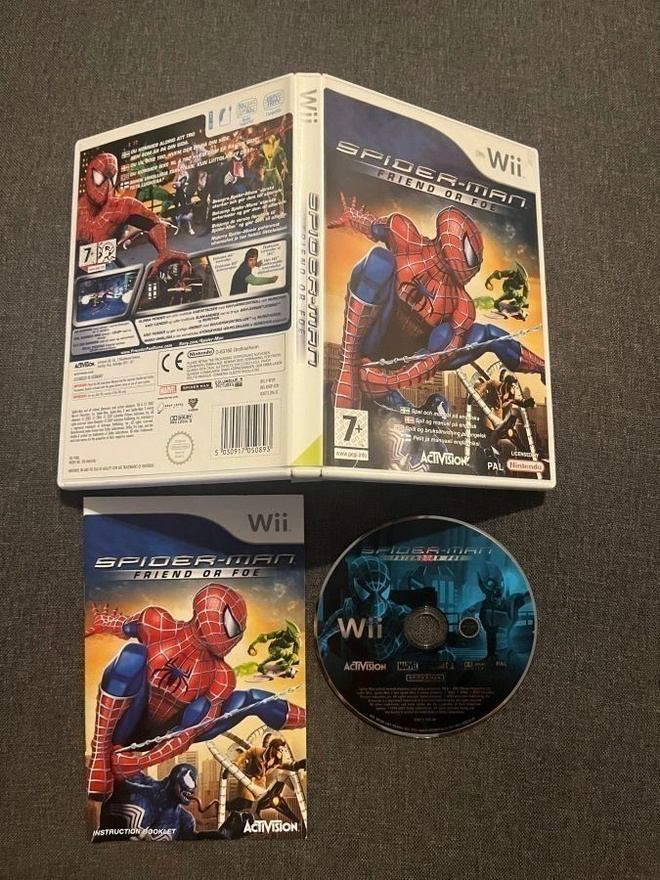 Spider-Man - Friend Or Foe WII (Suomijulkaisu)